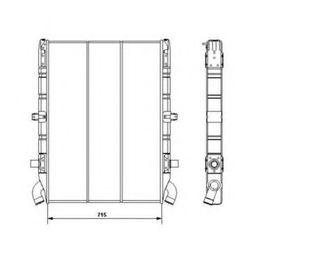 Imagine Radiator, racire motor NRF 514790