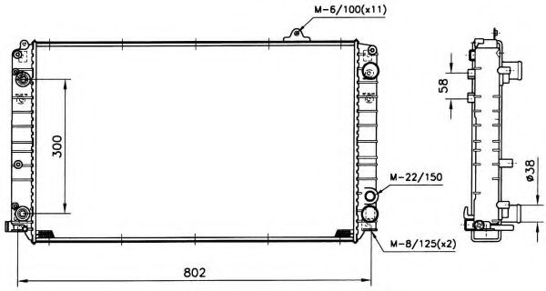 Imagine Radiator, racire motor NRF 51541