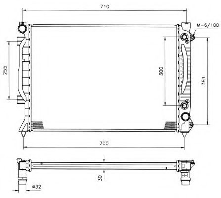 Imagine Radiator, racire motor NRF 51583