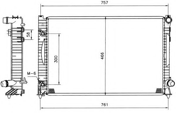 Imagine Radiator, racire motor NRF 51586