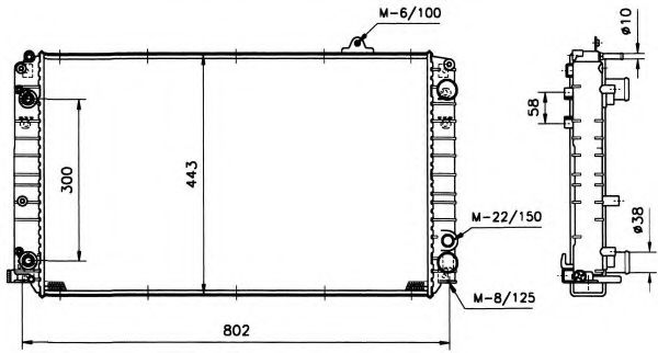 Imagine Radiator, racire motor NRF 51587