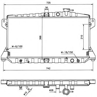 Imagine Radiator, racire motor NRF 516352