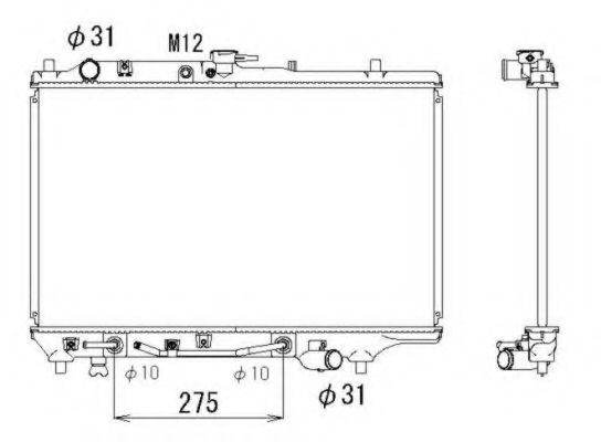 Imagine Radiator, racire motor NRF 516521