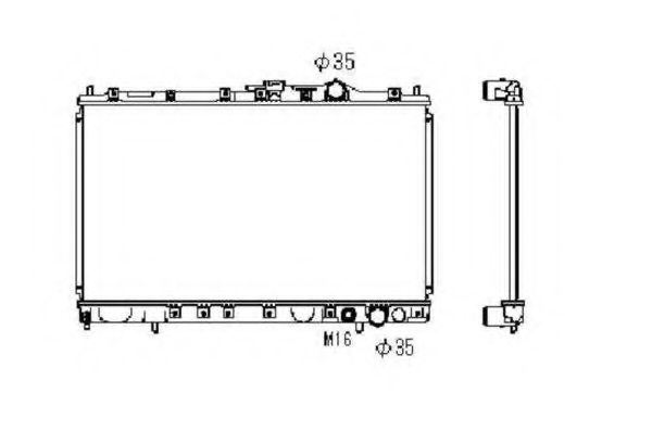 Imagine Radiator, racire motor NRF 516658