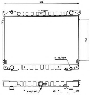 Imagine Radiator, racire motor NRF 516840