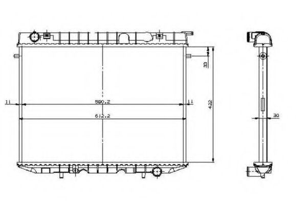 Imagine Radiator, racire motor NRF 519532