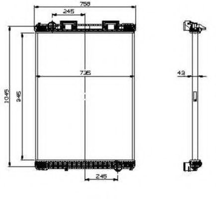 Imagine Radiator, racire motor NRF 519537