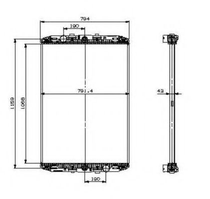 Imagine Radiator, racire motor NRF 519541