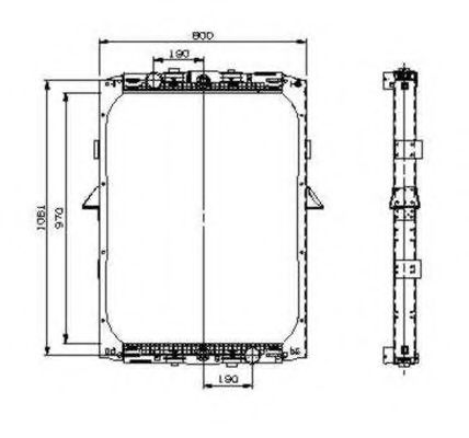 Imagine Radiator, racire motor NRF 519551