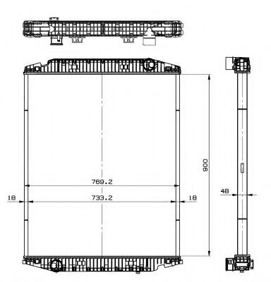 Imagine Radiator, racire motor NRF 519568