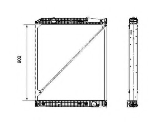 Imagine Radiator, racire motor NRF 519576