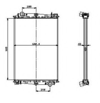 Imagine Radiator, racire motor NRF 519586