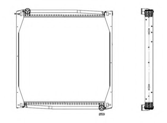 Imagine Radiator, racire motor NRF 519587