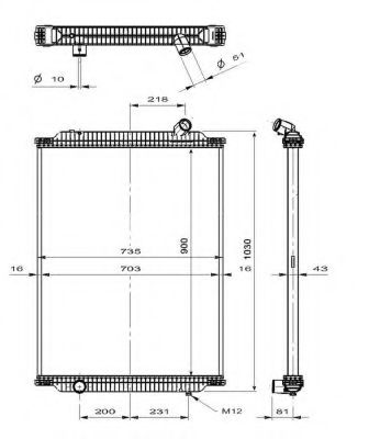 Imagine Radiator, racire motor NRF 519700