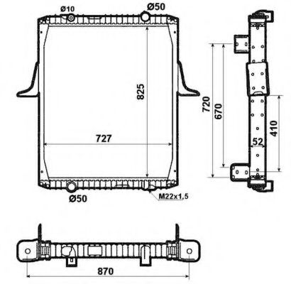 Imagine Radiator, racire motor NRF 519706