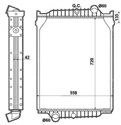 Imagine Radiator, racire motor NRF 519710