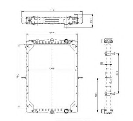 Imagine Radiator, racire motor NRF 519745