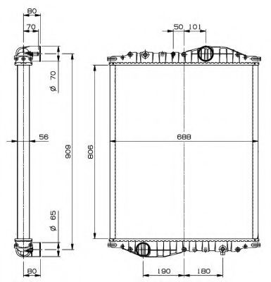 Imagine Radiator, racire motor NRF 519908