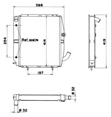 Imagine Radiator, racire motor NRF 52033