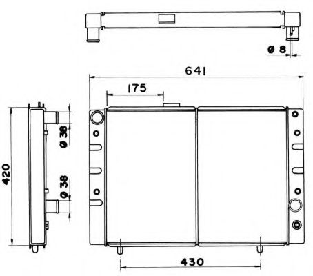 Imagine Radiator, racire motor NRF 52036