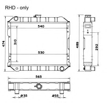 Imagine Radiator, racire motor NRF 52038