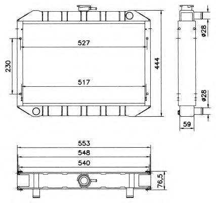 Imagine Radiator, racire motor NRF 52048