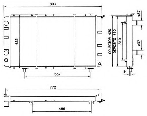 Imagine Radiator, racire motor NRF 52063