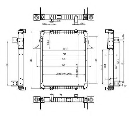 Imagine Radiator, racire motor NRF 52071