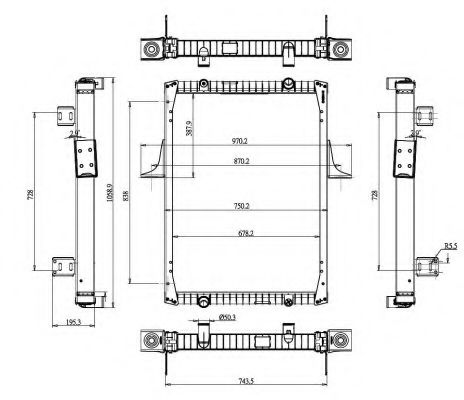 Imagine Radiator, racire motor NRF 52072