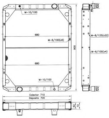 Imagine Radiator, racire motor NRF 52077