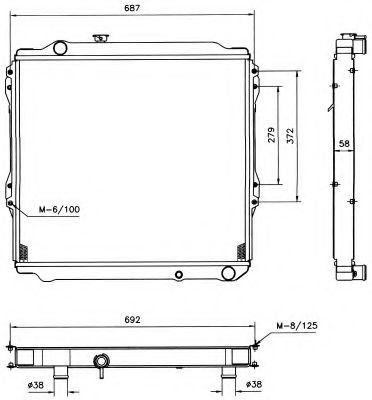 Imagine Radiator, racire motor NRF 52088