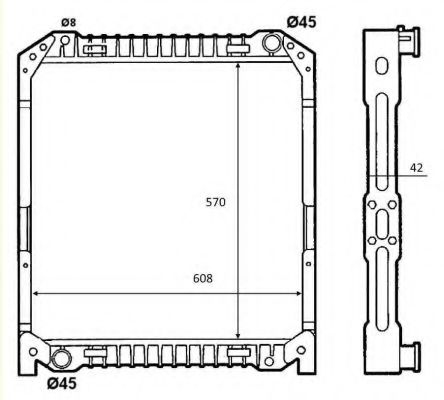 Imagine Radiator, racire motor NRF 52096