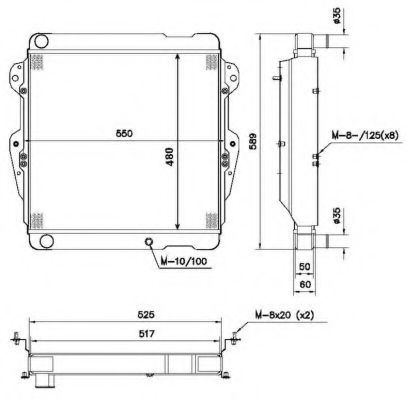 Imagine Radiator, racire motor NRF 52111