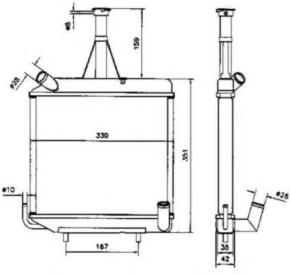 Imagine Radiator, racire motor NRF 52119