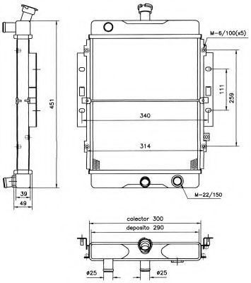 Imagine Radiator, racire motor NRF 52123