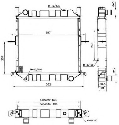 Imagine Radiator, racire motor NRF 52125