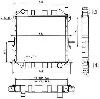 Imagine Radiator, racire motor NRF 52126