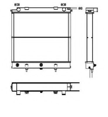 Imagine Radiator, racire motor NRF 52129