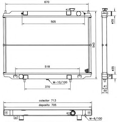 Imagine Radiator, racire motor NRF 52131