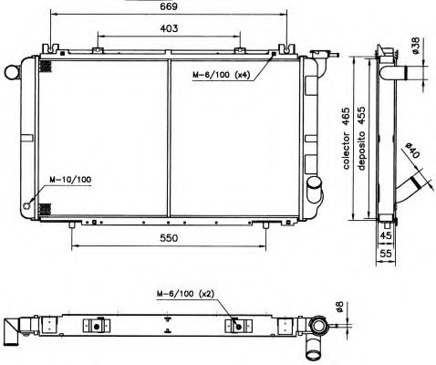 Imagine Radiator, racire motor NRF 52149