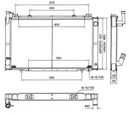 Imagine Radiator, racire motor NRF 52154