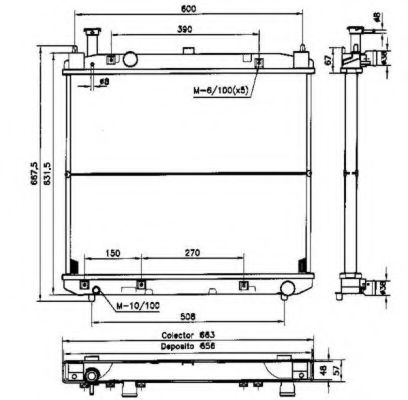 Imagine Radiator, racire motor NRF 52231