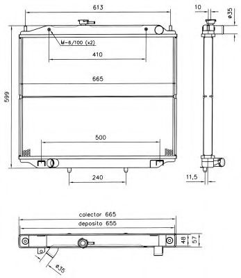 Imagine Radiator, racire motor NRF 52238