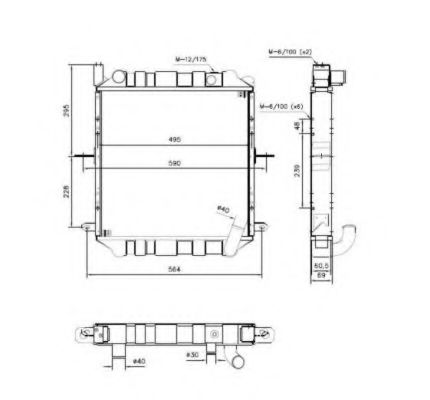 Imagine Radiator, racire motor NRF 52239