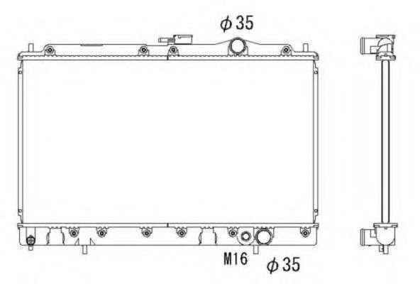 Imagine Radiator, racire motor NRF 526552