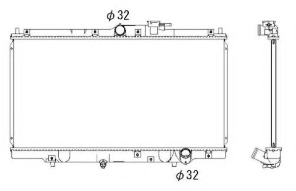 Imagine Radiator, racire motor NRF 526717