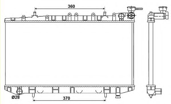 Imagine Radiator, racire motor NRF 526864