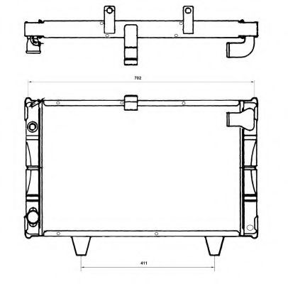 Imagine Radiator, racire motor NRF 527111