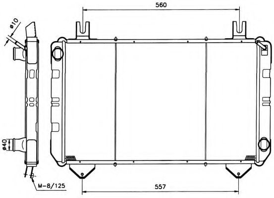 Imagine Radiator, racire motor NRF 527367