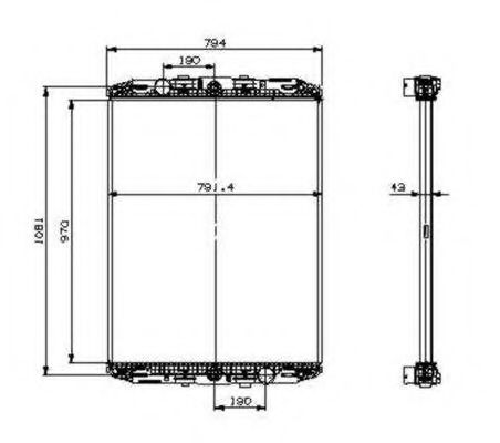 Imagine Radiator, racire motor NRF 529551